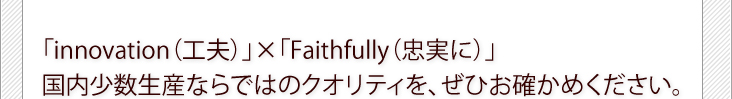 innovationʹסˡסߡFaithfully¤ˡˡ