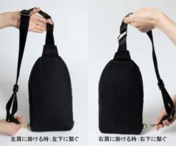 55758 INNFITH COMFORT 縦型ボディバッグ