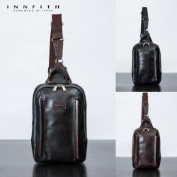 556020 INNFITH FIZZ 本革ボディバッグ