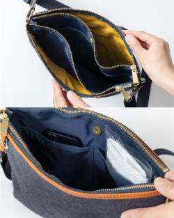 55736 INNFITH デニムサコッシュ