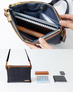 55736 INNFITH デニムサコッシュ