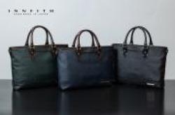 55728 INNFITH SAFFIANO ビジネスブリーフケース