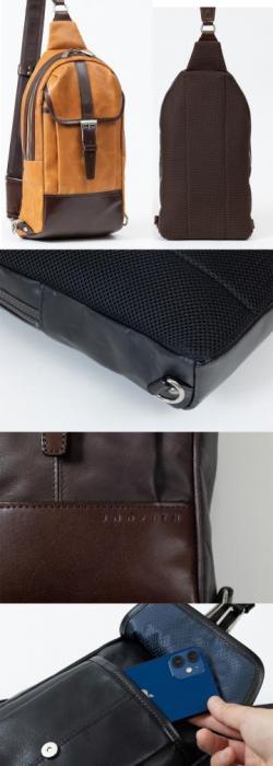 556032 INNFITH BARESSA縦型ボディバッグ